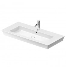 Duravit White Tulip Раковина накладная 105х49см, с переливом, с 1 отв., цвет: белый. 2363100000