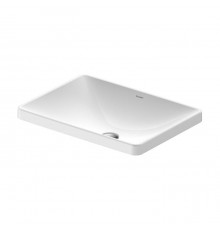 Duravit D-Neo Раковина встраиваемая сверху 60х44см, без перелива, без отв., WonderGliss, цвет: белый	. 03586000791