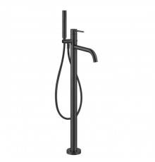 Gessi Emporio Via tortona Смеситель для ванны, напольный, с душевой лейкой, цвет: Black XL. 24943#299