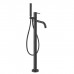 Gessi Emporio Via tortona Смеситель для ванны, напольный, с душевой лейкой, цвет: Black XL. 24943#299