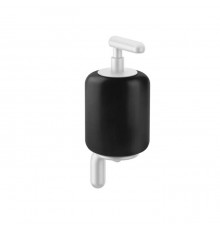 Gessi Goccia Дозатор для жидкого мыла подвесной, цвет: белый/черный. 38014#079