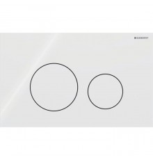 Geberit Sigma40 Клавиша для двойного смыва, круглая: Белый. 115.628.SI.1