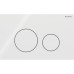 Geberit Sigma40 Клавиша для двойного смыва, круглая: Белый. 115.628.SI.1