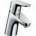 Hansgrohe Focus Смеситель для раковиный, на 1отв., излив: 10см., с донным клапаном, цвет: хром. 31730000