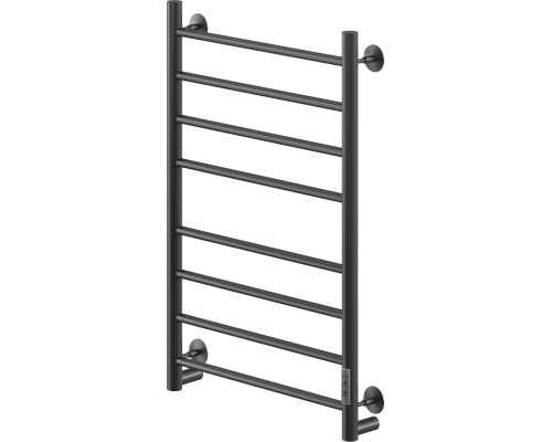 Полотенцесушитель электрический Ника Way 2 80/50, матовый черный RAL9005