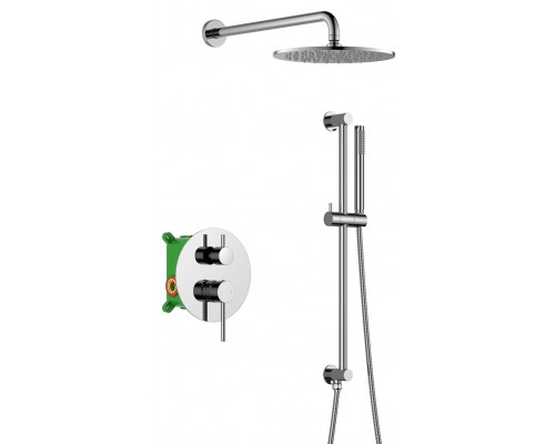 Timo SX-2309/00SM Saona Набор для комплектации душа Ø250/-- мм, 1/1 режим, штанга H=650 мм, хром SX-2309/00SM