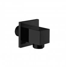 Cisal Xion Вывод из стены для душевого шланга, цвет: черный матовый. DS01734040