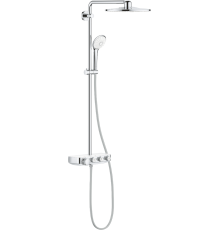 Душевая стойка Grohe Euphoria SmartControl 310 Duo 26507LS0 белая луна, с термостатом