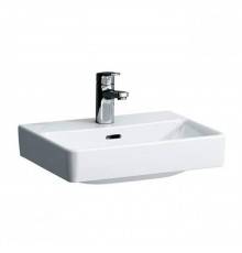 Laufen Pro S Раковина 45х34х8.5 см, 1 отв., подвесная/на столешницу, c переливом, цвет: белый. 8.1596.1.000.104.1