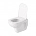 Duravit D-Code Унитаз подвесной 35х54см, сиденье без микролифта, цвет: белый. 45351900A1 (253509+006731)