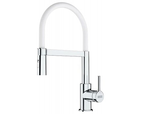 Смеситель для кухни Franke Lina Semi-pro хром, белый