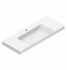 Catalano Zero Раковина 125x50см, с 1 отв., цвет: белый глянцевый. 0121261001