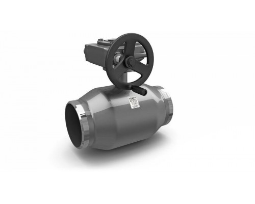 Кран шаровой стальной LD КШ.Ц.П.Р Ду125, 5 , Ру25 привар. соед. с редуктором. 12201259252RULD000000000