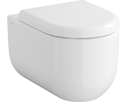Унитаз подвесной VitrA Liquid 7321B403-0075 безободковый, с микролифтом, глянцевый белый Унитаз подвесной VitrA Liquid 7321B403-0075 безободковый, с микролифтом, глянцевый белый