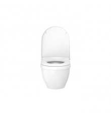 Duravit Starck 3 Унитаз подвесной безободковый, 540х360 мм, с креплением Durafix, с WG, цвет: белый. 25270900001