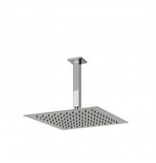 Gessi Emporio shower Верхний душ 30х30см., потолочный, шарнирная, с защитой от известкового налёта, цвет: Mirror Steel. 93351#238