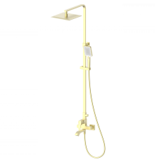 Душевая стойка Wonzon   Woghand WW-88047072-BG, брашированное золото