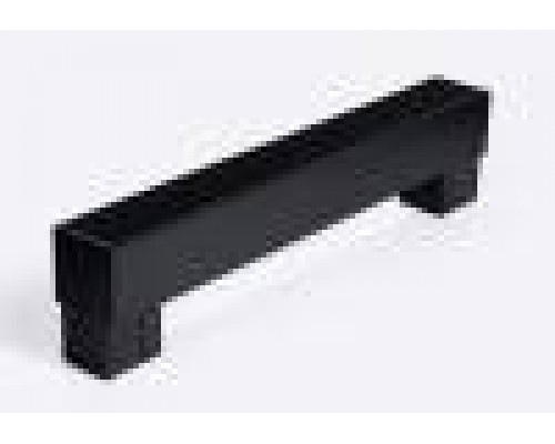 Конвекторы медно-алюминиевые напольные Конвектор напольный Gekon Level H08 L140 W18 RAL9005_mat GLRF1.00814018/FMO/RAL9005_mat