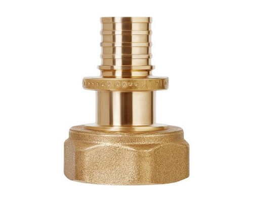 Переход Hoobs с накидной гайкой на плоское уп. 16x2.2-G3/4 . HB-PEXNG-162234