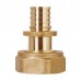 Переход Hoobs с накидной гайкой на плоское уп. 16x2.2-G3/4 . HB-PEXNG-162234