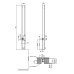 Fantini Milano Внутренняя часть для душевой стойки H001,5042B. 72 00 H091
