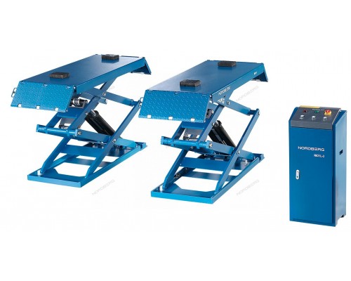 Подъемник ножничный низкопрофильный 3,0т 380В, (ст.арт. N631L-3 ) NORDBERG N631L-3B
