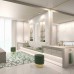 THG Nihal Porcelaine Verte Смеситель для раковины на 3 отверстия, с донным клапаном, цвет: Soft gold. U2R-F30-151