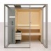 Effegibi Logica S Filo Сауна 214x250х217см, в нишу, цвет: Stone. LO 21 03 0010