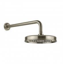 Gessi Venti20 Верхний душ Oslash;20см., с настенным держателем 38.9см., цвет: Finox Brushed Nickel. 65148#149