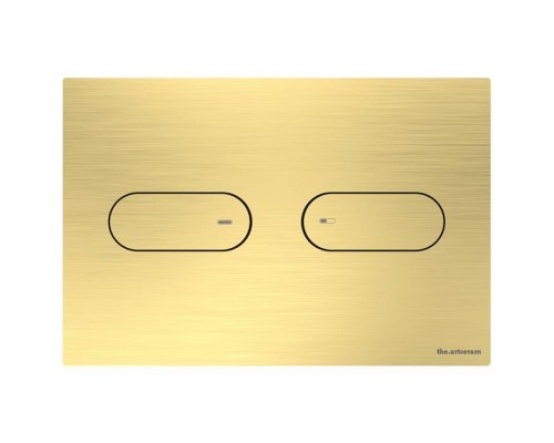 Artceram INOX Смывная клавиша, цвет: золото брашированное PVD. 710.000.BG