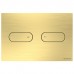 Artceram INOX Смывная клавиша, цвет: золото брашированное PVD. 710.000.BG