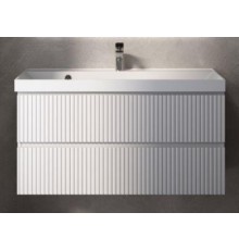 AQM900110WHS1тумба под умывальник подвесная 100 см., цвет белый глянец. AQM900110WH