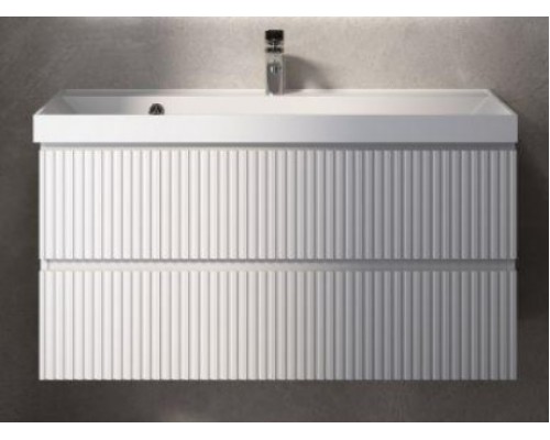 AQM900110WHS1тумба под умывальник подвесная 100 см., цвет белый глянец. AQM900110WH