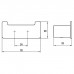 Emco Loft двойной крючок, подвесной, цвет: черный. 0575 133 02