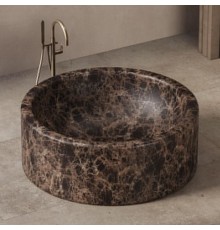 Dea Design Marble Rimini Ванна 150х50х56см., отдельностоящая, мрамор, цвет: Dark Emperador. DD1564 1500 ED