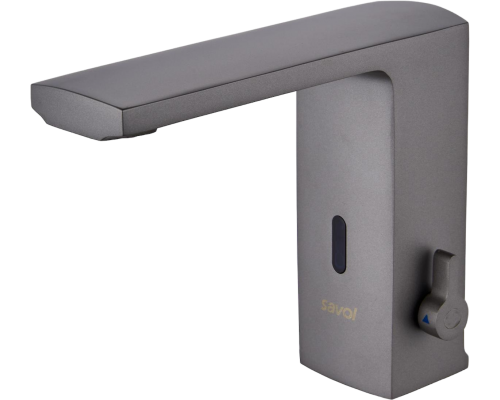 Смеситель для раковины Savol S-GY8896Q графит