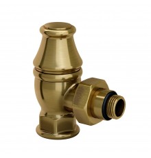 Запорный клапан SR Rubinetterie угловой серияLiberty1/2 х3/4 цвет бронза 0323-2000Z000