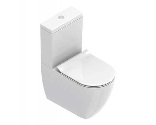 Catalano Sfera Унитаз моноблок 63х36см., безободковый, цвет: белый глянцевый. 0515630001,  0533010001,  0555510000