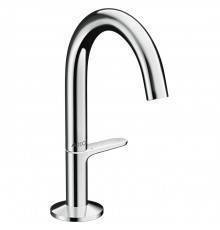 Axor One Смеситель для раковины, 1 отв., Select, со сливом push-open, цвет: хром. 48010000