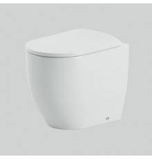 Artceram Monet Унитаз напольный 36х52см., приставной Rimless, цвет: белый матовый. MNV002 05 00