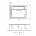 Gruppo Treesse Zen Минибассейн 280x235xh85см., комплектация PRO, цвет: белый. 3AV.CZE.XNX, V202PXBNB22