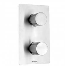Bossini Inox Смеситель для душа, встраиваемый, с девиаторм 1/2/3/4/5, цвет: глянцевая сталь. INZ042.030