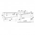 Laufen Alessi One Раковина 120х50х16.5 см, 1 отв., покрытие LLC, цвет: белый. 8.1497.3.400.104.1