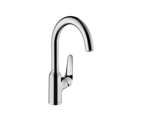 Hansgrohe Focus Смеситель для кухни, однорычажный, на 1 отв., цвет: хром. 71802000 Hansgrohe Focus Смеситель для кухни, однорычажный, на 1 отв., цвет: хром. 71802000