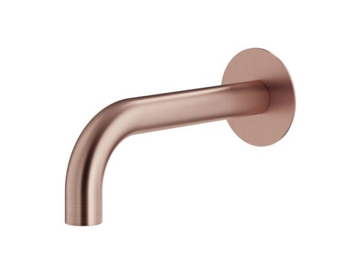 Plumberia Selection IXO Излив для ванны, настенный, длина: 21см., цвет: медь брашированная. SPT0060RS Plumberia Selection IXO Излив для ванны, настенный, длина: 21см., цвет: медь брашированная. SPT0060RS