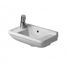 Duravit Starck 3 Раковина 50x26 см, 1 отв., Sx, с переливом, цвет: белый. 0751500009,  0865180000