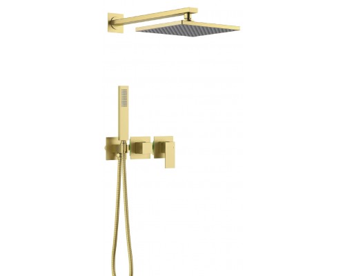 Timo SX-2169/17SM Selene Набор для комплектации душа, ◊230 мм/микрофон, 1/1 режим, золото матовое SX-2169/17SM