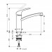 Hansgrohe Focus, Смеситель для кухни, Цвет: сталь. 31806800