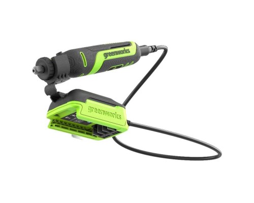 Гравер аккумуляторный Greenworks G24RT 24V (без АКБ и ЗУ)+комплект оснастки (52шт.) Гравер аккумуляторный Greenworks G24RT 24V (без АКБ и ЗУ)+комплект оснастки (52шт.)