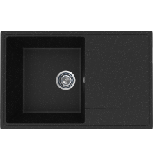 Мойка кухонная Practik PR-M 735-004 черный оникс